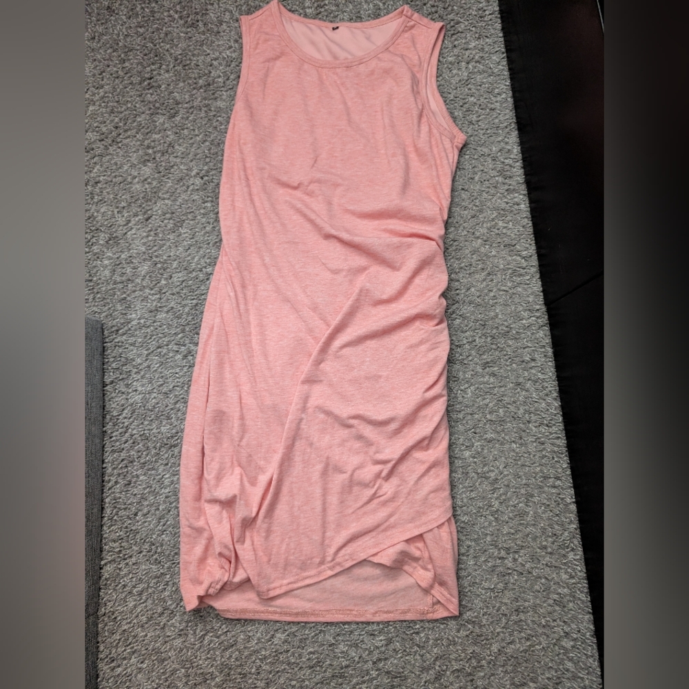 Sleeveless Pink Dress